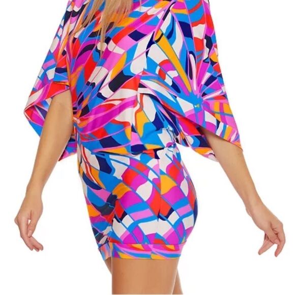 Trina Turk Rio Tunic Swim Cover Up Sz S - Picture 1 of 10